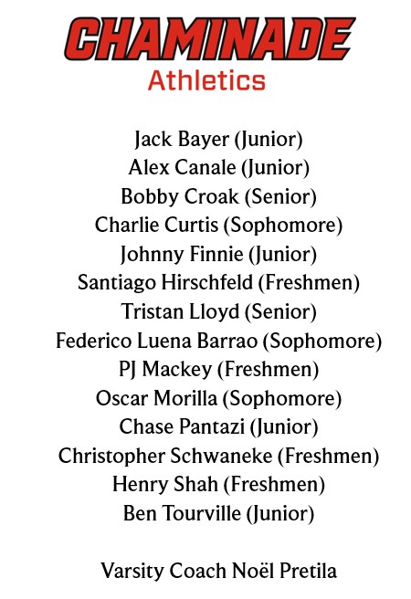 Varsity Roster for webpage